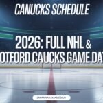 canucks schedule