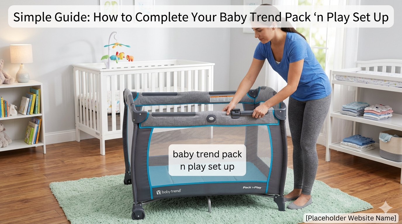 baby trend pack n play set up